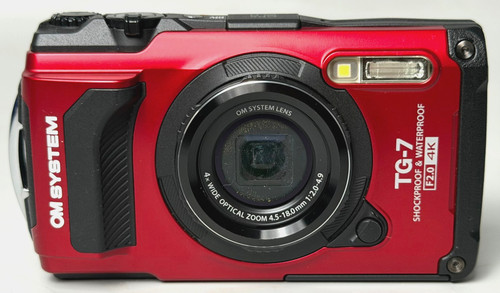 Olympus system 7 red - olympus, om