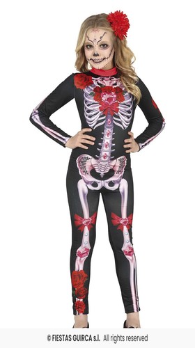 Costume bambina scheletro - costume,