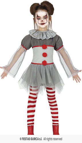 Costume bambina pagliaccio - costume,
