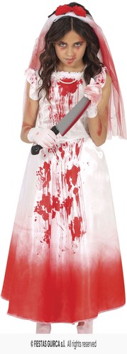 Costume bambina sposa - costume,
