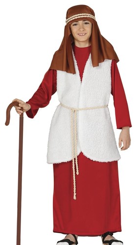 Costume pastore rosso - costume,