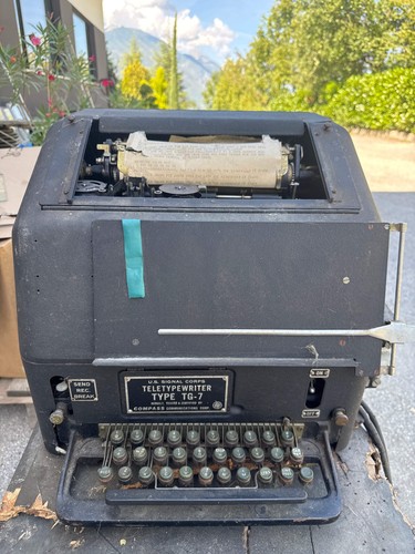 Radio teletype - tg-7,