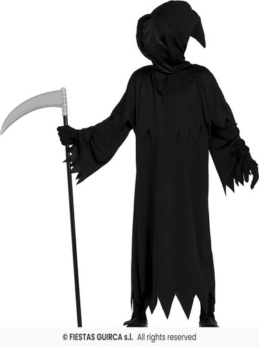 Costume bambino fantasma morte - bambino,